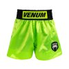 Venum Classic Evo thajské šortky - neon žluté/černé