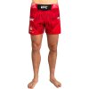 Venum UFC Zenith Authentic Fight Night pánské MMA šortky krátký střih - červené