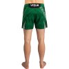 Venum UFC Zenith Authentic Fight Night pánské MMA šortky krátký střih - zelené
