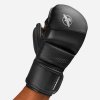 cf4ddecb 476b 4012 a0ca 46c664ff0523 HayabusaT3 7oz HybridGloves Black CloseFist Front