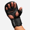 4c237d89 4520 4b62 965b f1e68821f038 HayabusaT3 7oz HybridGloves Black OpenPalm