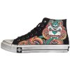 Affliction Flame & Fable Hi-Top Shoes - Black