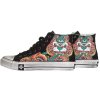 Affliction Flame & Fable Hi-Top Shoes - Black