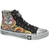 Affliction Flame and Fable Hi Top sportovní boty - černé