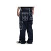 Affliction Wide Leg Cargo jensy - modré