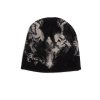 affliction beanie winged up beanie black A30610 2