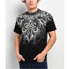 Affliction Skeleton Black T Shirt 383222 front US