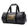 Leone DNA sportovní taška - černo/zlatá