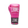 Leone 1947 Shock Plus kožené šněrovací boxerské rukavice - růžové