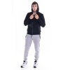 man hoody full zip soft basic