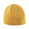 Kama pletená Merino čepice A02 - žlutá