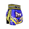 Twins Racing thajské šortky - modro/žluto/černé