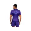 Venum x Roger Gracie Academy rashguard krátký rukáv - fialový