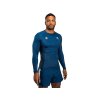 Venum x Roger Gracie Academy rashguard dlouhý rukáv - modrý
