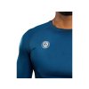 Venum x Roger Gracie Academy rashguard dlouhý rukáv - modrý