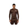 Venum x Roger Gracie Academy rashguard dlouhý rukáv - tmavě hnědý
