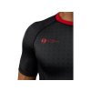 Venum x Roger Gracie Signature rashguard krátký rukáv - černo/červený