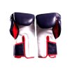 Fairtex BGV6 kožené boxerské rukavice - modro/bílo/červené