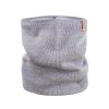 Pletený Merino nákrčník Kama S31 - světle šedý
