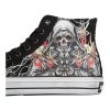 AFFLICTION PHANTOM FIRE HI-TOP TENISKY - ČERNÉ