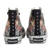 AFFLICTION PHANTOM FIRE HI-TOP TENISKY - ČERNÉ