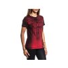 AFFLICTION BRIESSA DÁMSKÉ TRIČKO - ČERVENO/ČERNÉ