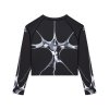 MANTO CHROME DÁMSKÝ RASHGUARD - ČERNÝ