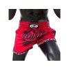 FAIRTEX THAJSKÉ ŠORTKY - ČERVENO/ČERNÉ