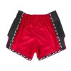 FAIRTEX THAJSKÉ ŠORTKY - ČERVENO/ČERNÉ