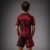 Venum Wolf Atak dětský rashguard krátký rukáv- černo/červený