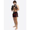 Tapout Diablo Muay Thai shorts - black/red