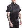 Affliction Deaths Reflection Shirt - Black Potassium Spray