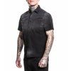 Affliction Deaths Reflection Shirt - Black Potassium Spray