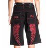 Affliction Wings Shorts - Black