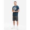Lonsdale Catterick men's T-shirt - dark blue/ecru
