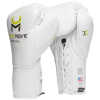 HIT N MOVE Compact 14 oz Conditioning Gloves (Lace Up) - White