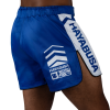 icon mid shorts blue backr detail
