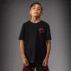 Venum Wolf Atak Kids T-Shirt - Black/Red