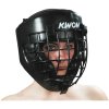 Kwon chránič hlavy s mřížkou - černý (Velikost M)