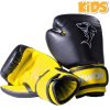 Juniors boxing gloves Kwon Shark black-yellow