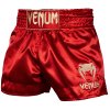 Venum Classic thajské trenky - červeno/zlaté (Velikost M)