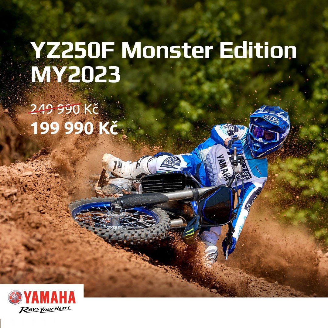 Výprodej skladových motocyklů Yamaha MX