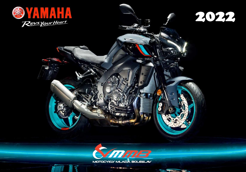 Nové nástěnné kalendáře Yamaha 2022