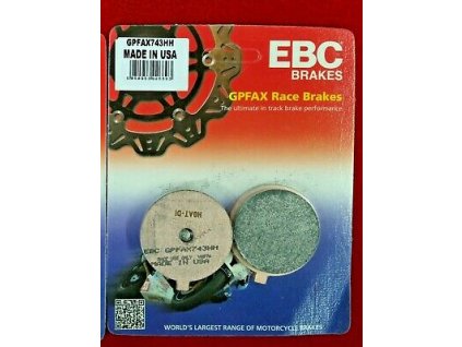 Brzdové destičky EBC GPFAX743 Yamaha TZ350