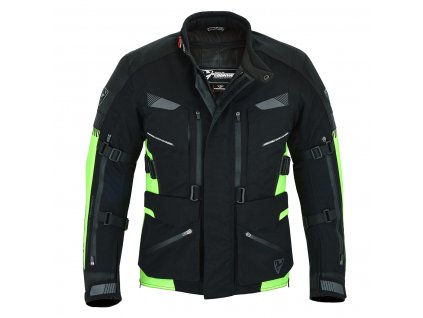 cyclone jkt blk fluor front open