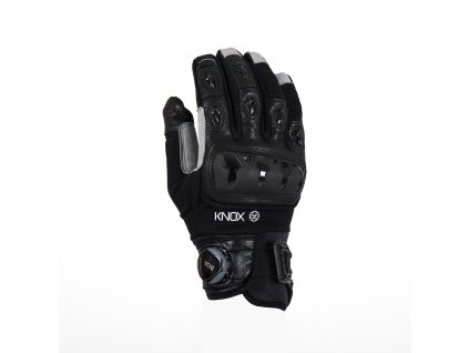 Krátké moto rukavice Knox ORSA MK3, černé