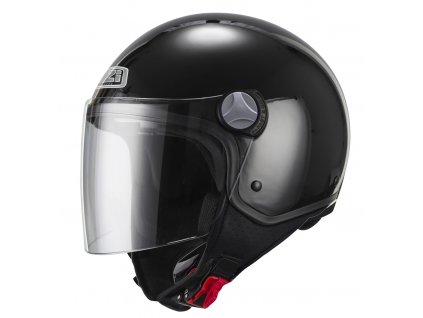 Otevřená přilba NZI CAPITAL DUO lesklá černá