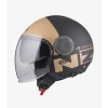 nzi ringway duo matt black bronze open face helmet 150323a199