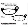 scooter disc pad sfa705