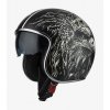 nzi rolling 4 sun boss bone matt open face helmet 050406a333